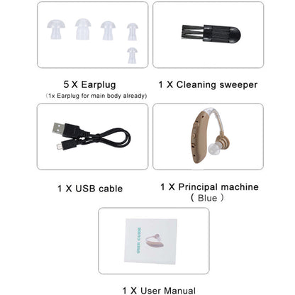 Zenvora | Bluetooth Hearing Amplifier with USB Charging