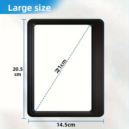 5x Large Mirror Reading Handheld Magnifier HD Acrylic Lenses