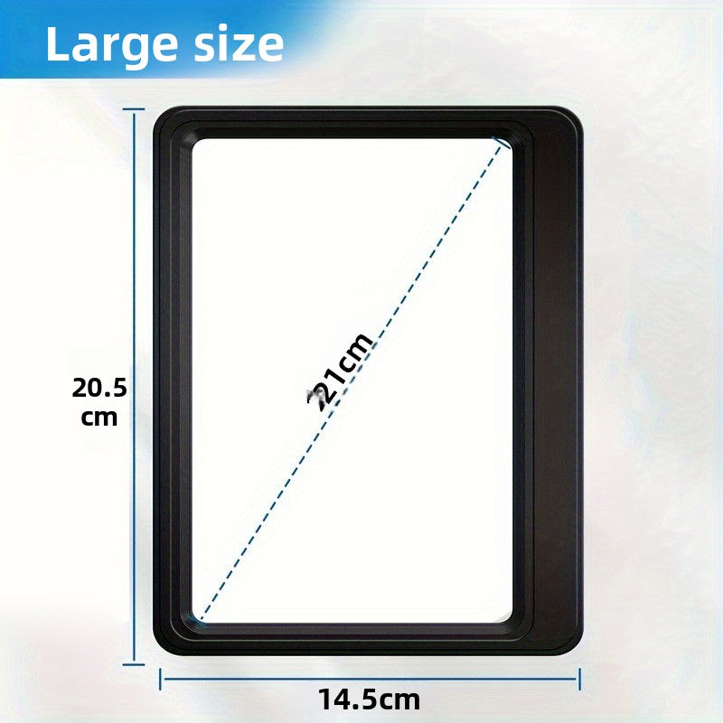 5x Large Mirror Reading Handheld Magnifier HD Acrylic Lenses