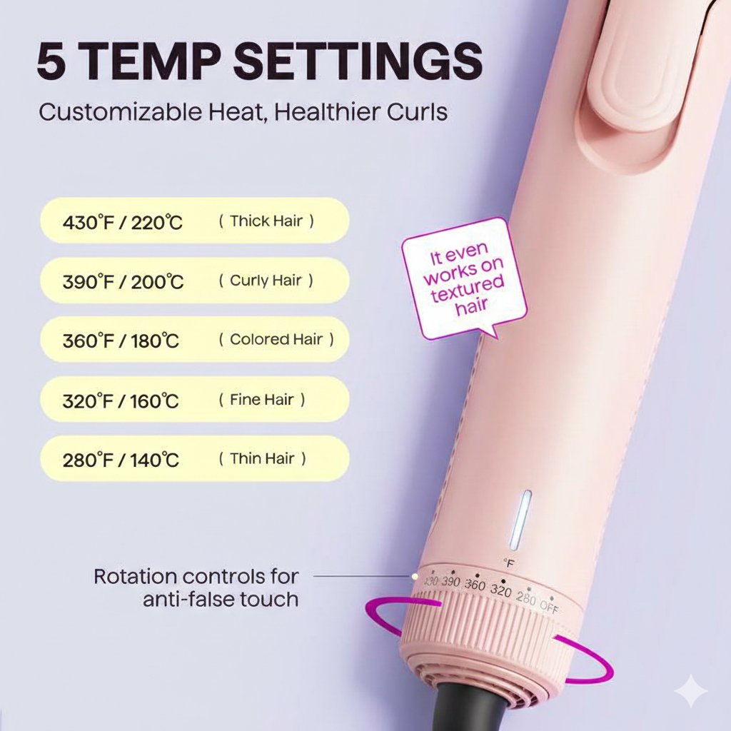 Zenvora™ Cool Curl Airflow Styler