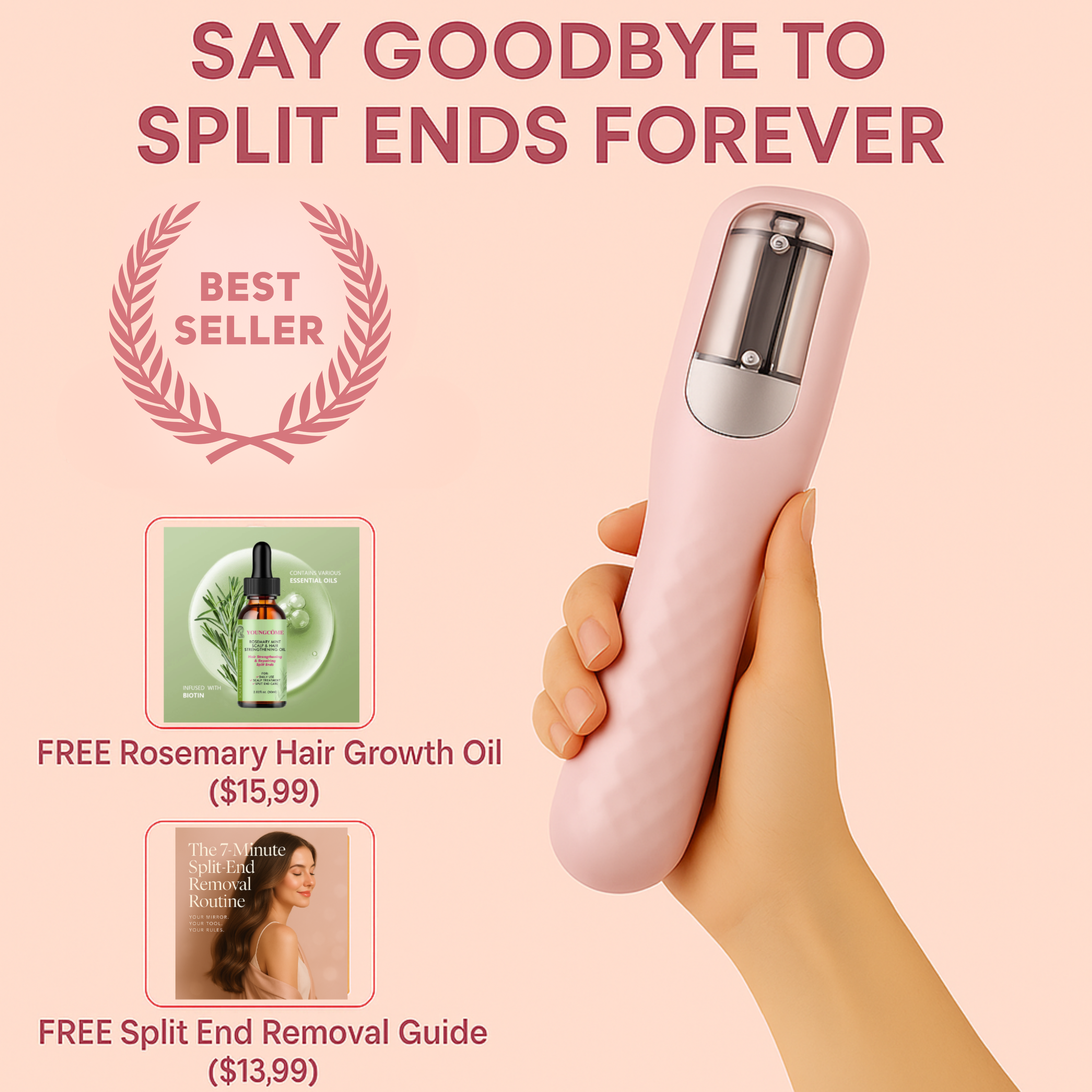 Zenvora™ Split End Hair Trimmer