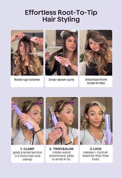 Zenvora™ Cool Curl Airflow Styler
