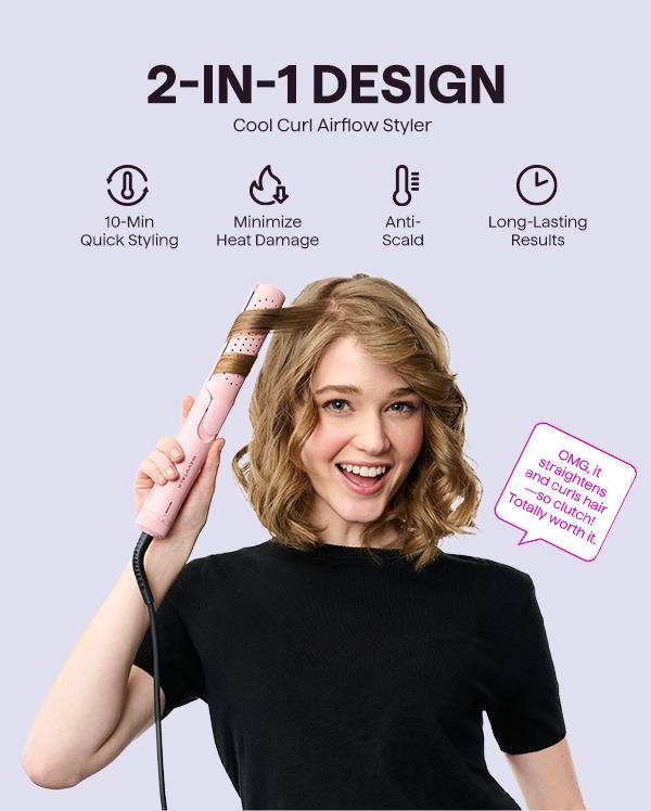 Zenvora™ Cool Curl Airflow Styler